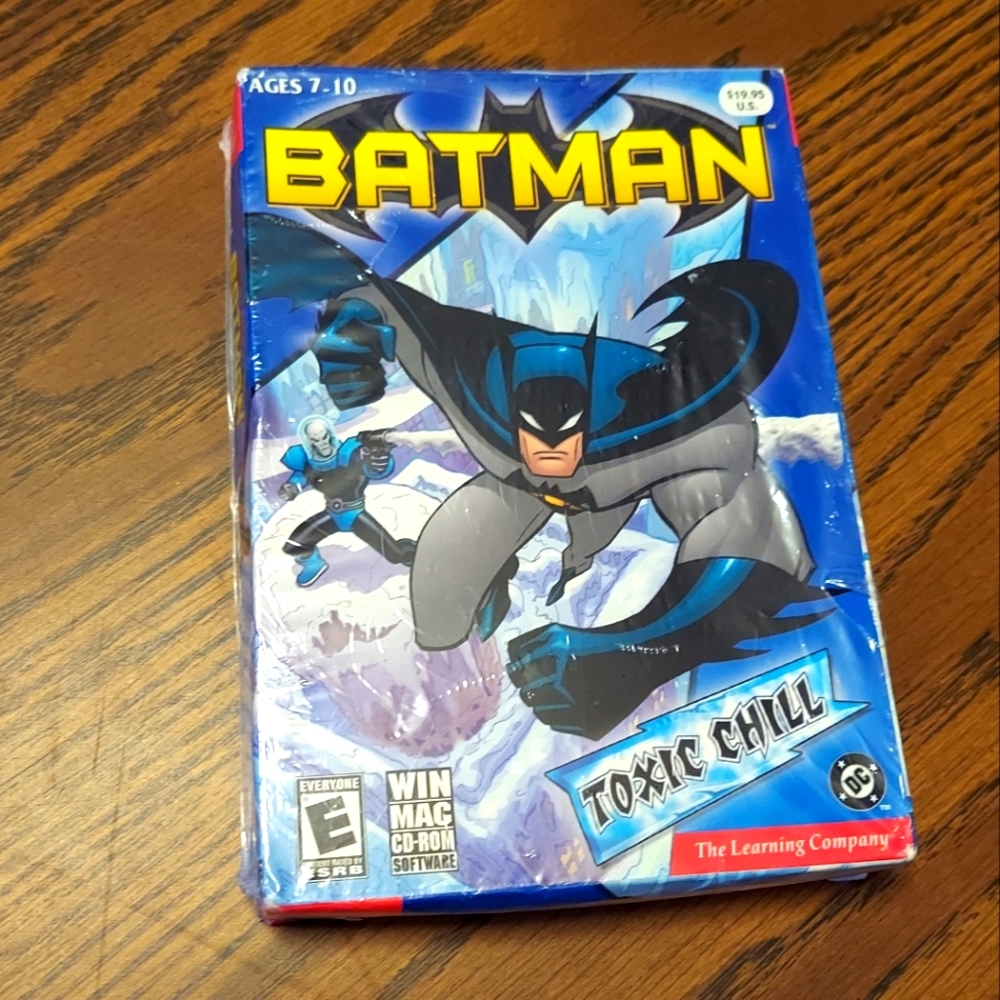 Batman Cd Rom Toxic Chill New & Sealed 2003